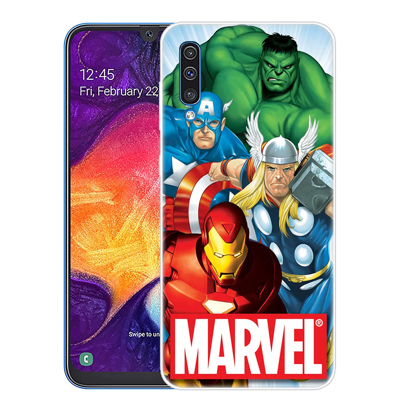 3 Lavaza Марвел Супергерои из “Мстителей” жесткий чехол для телефона для samsung Galaxy A70 A60 A50 A40 A30 A20 A10 M10 M20 M30 M40 A20e крышка - Цвет: 3