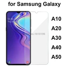Закаленное стекло для Samsung Galaxy A30 A50 защитная пленка Защитное стекло для телефона для Samsung A50 A30 A10 A40 A20 Защитная пленка для экрана