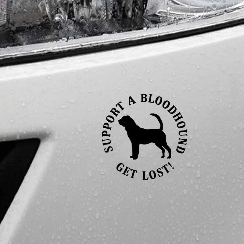 YJZT 15 см * Поддержка Bloodhound потеряется-собака виниловая Автомобильная наклейка