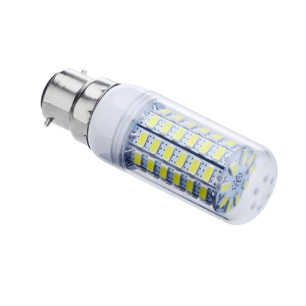 1 шт. B22 СВЕТОДИОДНАЯ кукурузная лампа 7 Вт 12 15 20 25 27 30 35 AC 220 В 5730SMD люстра 240 в 230