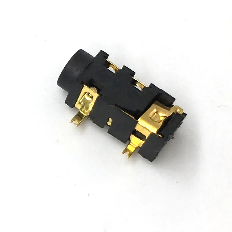 H032-02 1000 шт Позолоченный разъем для телефона диаметр 3 5 мм pin аудио полюсов