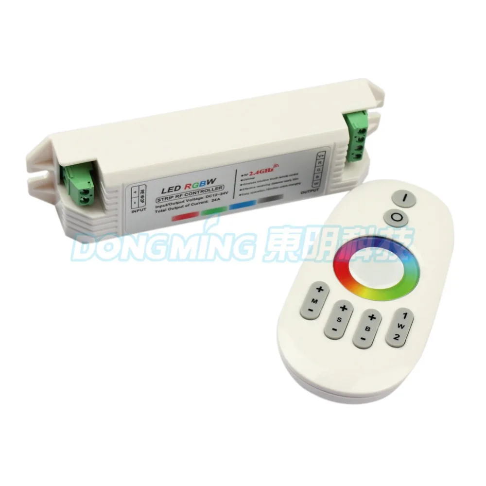 2 4G LED контроллер rf rgbw Сенсорная панель 12В/24В 24а палец Сенсорное кольцо пульт 432