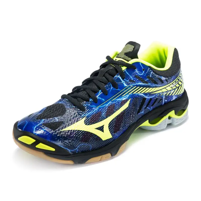 Оригинальные кроссовки для волейбола Mizuno Lightning для мужчин и женщин; спортивная обувь на подушке; дышащие Нескользящие кроссовки для дома; Tenis Voleibol - Цвет: V1GA180000