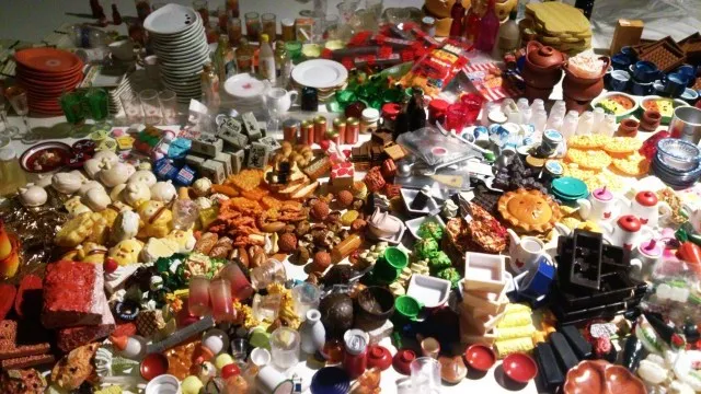 Обновленный набор милой миниатюрюры еды кукольный домик еда напиток Megahouse