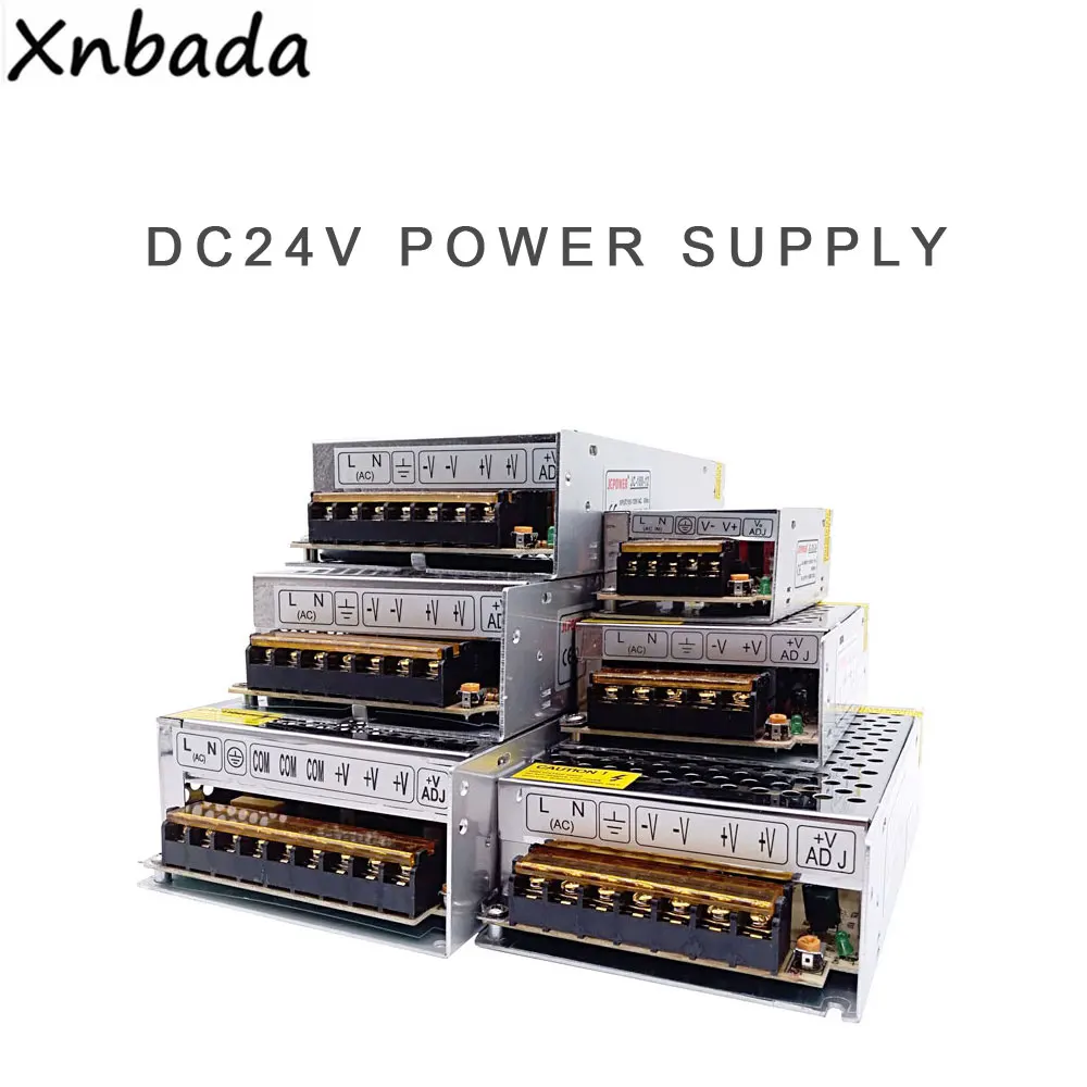 Трансформаторы систем освещения 110V 220V Драйвер адаптер DC5V 12V 24V 1A 2A 3A 5A 10A 15A 20A 30A 40A 60A Светодиодные ленты переключатель Питание