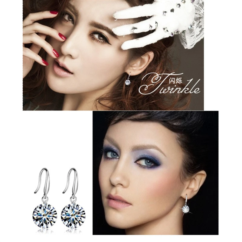 2018 модные Brincos Oorbellen Bijoux (украшения своими руками) Высокая-класс серебро ювелирные