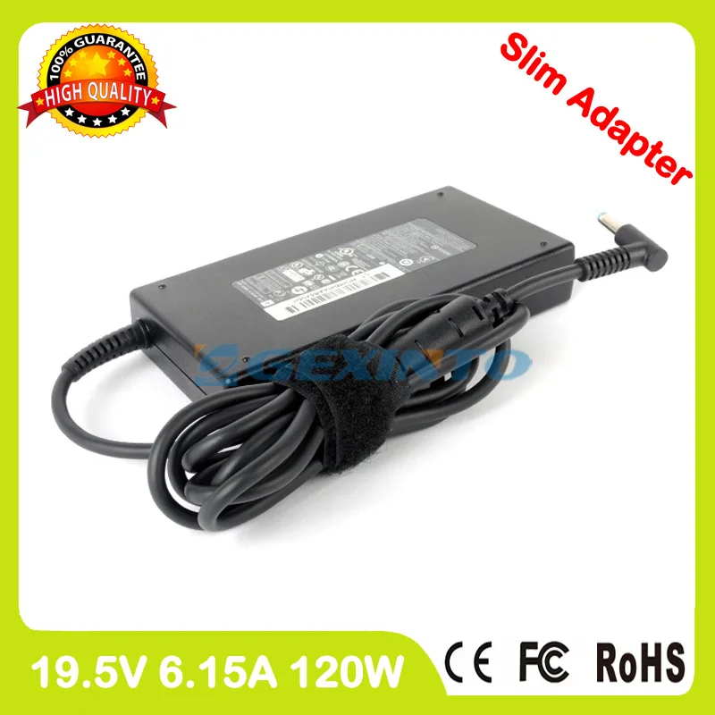19 5 V 6.15A адаптер переменного тока HSTNN-CA25 693709-001 801637-001 849651-001 зарядное устройство для