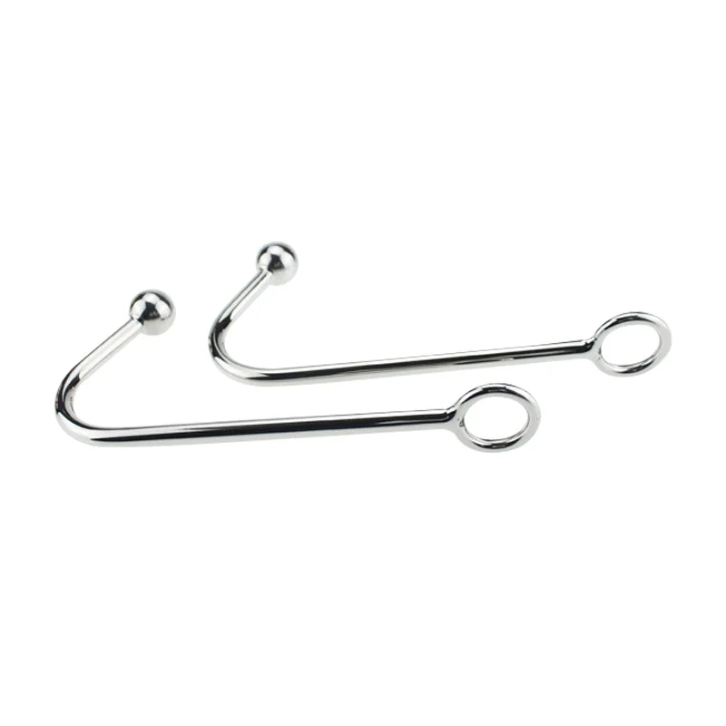 Анальный крючок с шариком из нержавеющей стали для мужчин и женщин | Красота