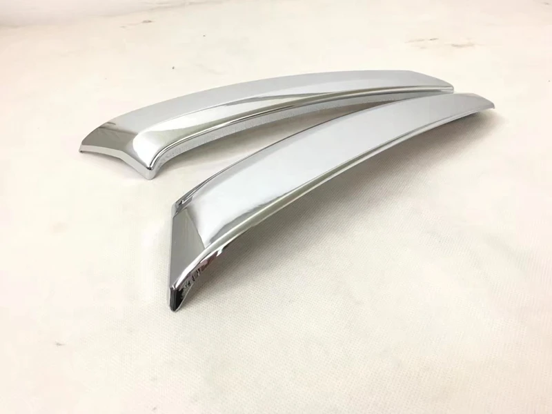 MONTFORD стайлинга автомобилей ABS Chrome передний центральный гонки гриль решетка