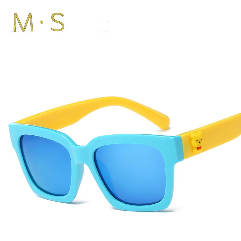 Детские солнцезащитные очки MS 2019 брендовые поляризационные с мультяшным