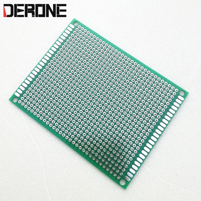 1 шт. Двусторонняя прототипов печатных плат 7x9 см доска для PCB универсальная