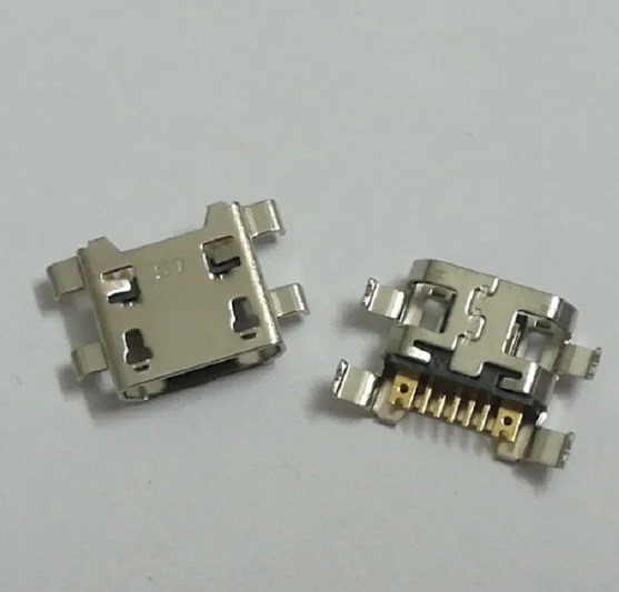 100 шт./лот micro USB коннектор для зарядного порта разъем док станции LG K4 K7 K120E K130E K121 2016
