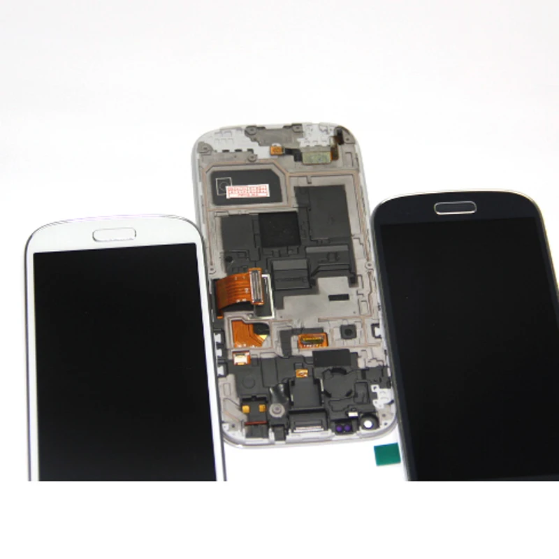 S4 Mini i9190 ЖК-дисплей совместимый с Samsung Galaxy GT-i9195 i9192 экран дигитайзер + рамка Синий