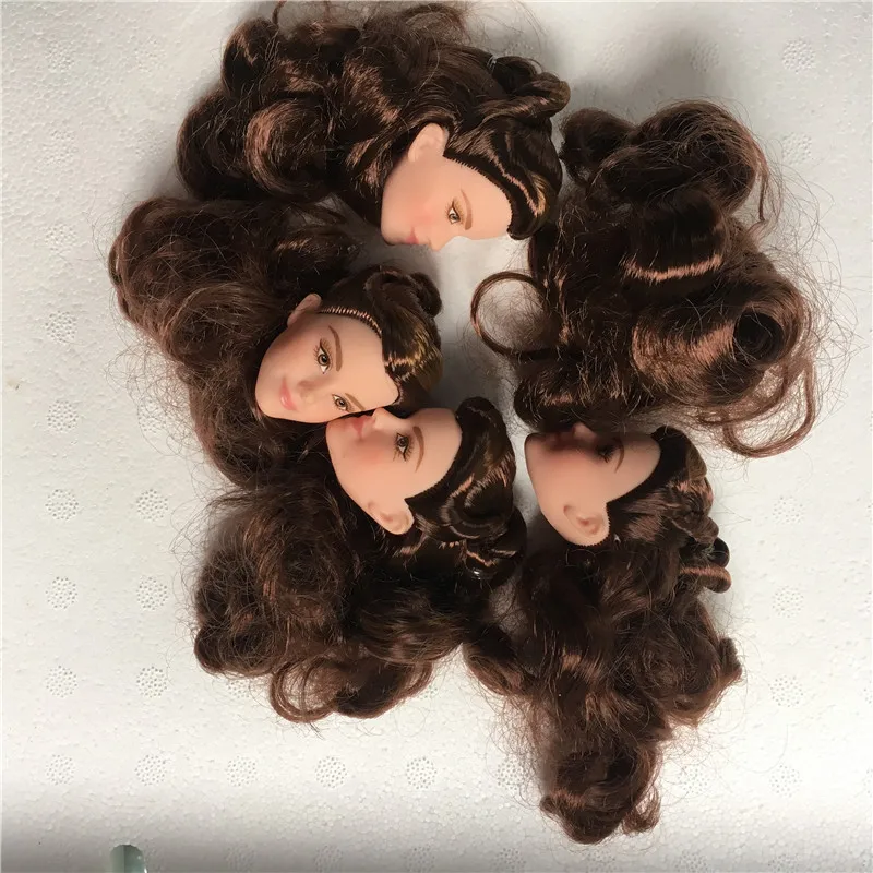 Кукла Belle, игрушка, голова принцессы, длинные волосы, кукла, голова для девочки, сделай сам, макияж, волосы, игрушки для детей, макияж, сделай сам, игрушки для детей, подарки на день рождения