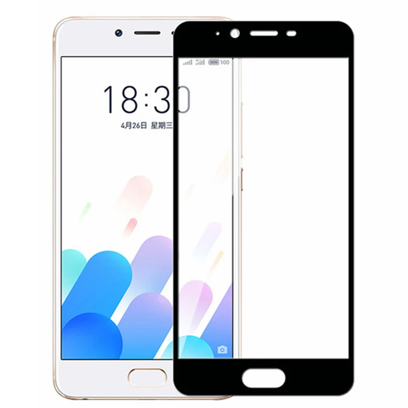 2 шт 3D закаленное стекло для Meizu E2 полное покрытие экрана Защитная пленка Meilan