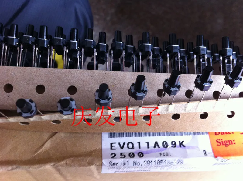 

Японский микропереключатель EVQ11A09K, 6*6*9,5 мм, круглая кнопка сброса