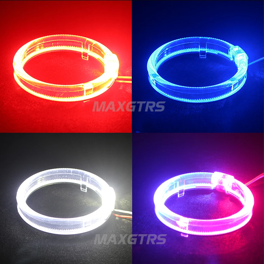 2x80 мм 95 для автомобиля Led Ангельские глазки светильник гало кольца DRL Габаритные