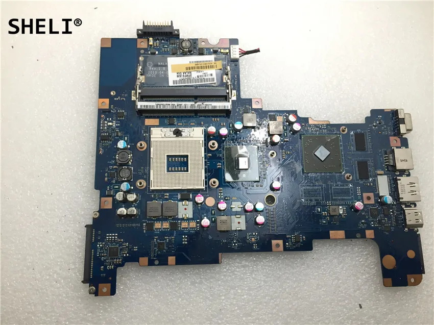 SHELI для Toshiba L670 L675 Материнская плата ноутбука LA-6042P