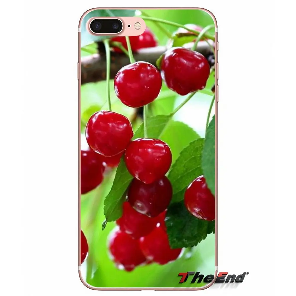 Чехол для Телефона iPhone X 4 4S 5 5S 5C SE 6 6S 7 8 Plus Samsung Galaxy J1 J3 J5 J7 A3 A5 2016 2017 Cherries Pitters Fruits Cherry |