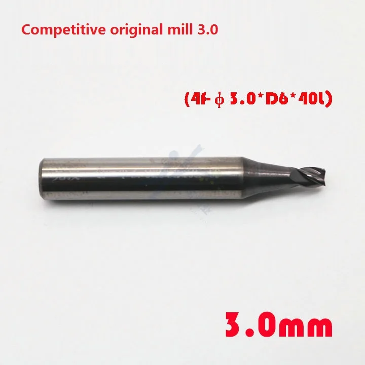 Фреза JINGJI для оригинального концевого фрезерного станка 3,0 мм из оригинальной вольфрамовой стали