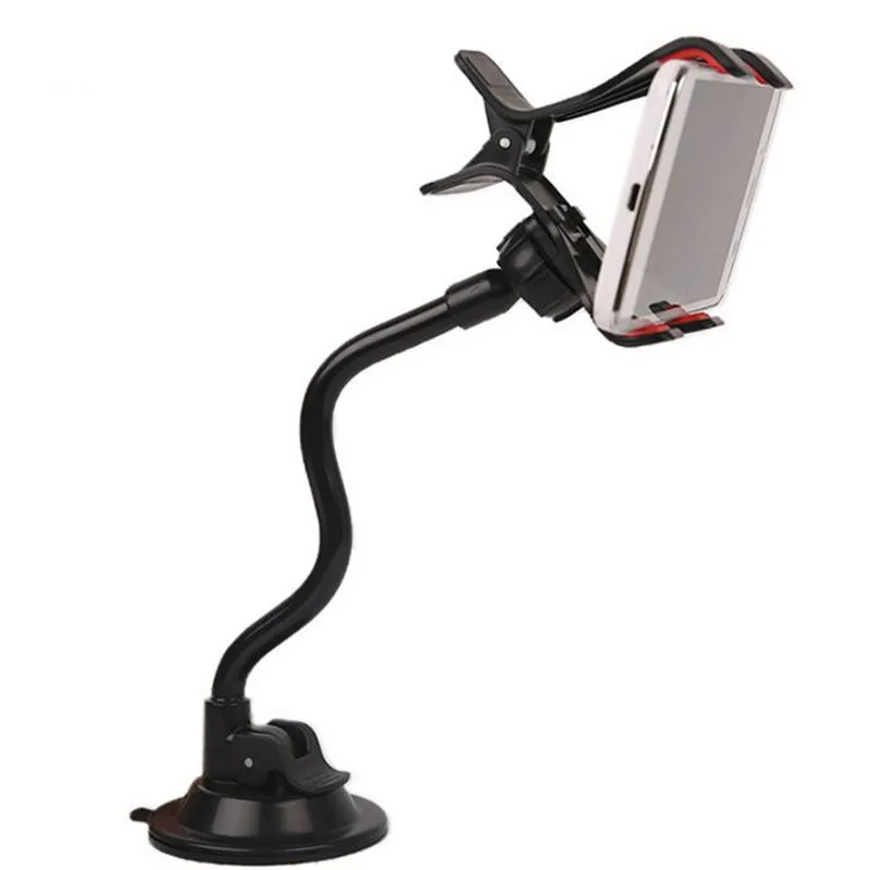 Автомобильный держатель для телефона присоска кронштейн подставка вращение на