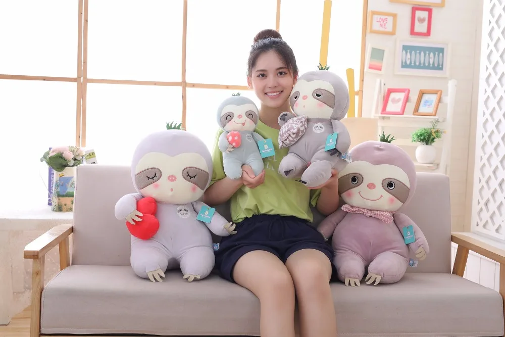 Sloth Plush Toys Stuffed Animals Sloth Bear Doll Cute Toys For Children Kids Birthday Gifts