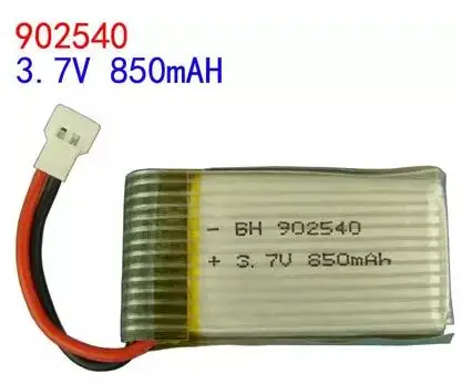 Бесплатная доставка литий-ионный полимерный аккумулятор 3 7 в 850 мАч 902540 для