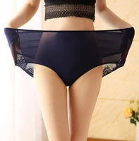 plus size ladies lace underwear for women soft female panties hipster lace seamless briefs for ladies mid waist underpant large