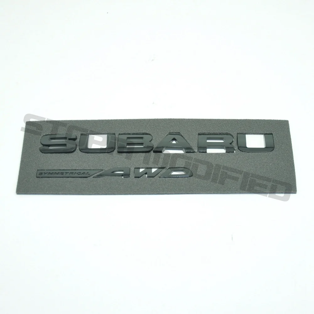 Light Subaru A Style SuTong 3D отличный гладкий глянцевый металлический значок STI эмблема наклейка для Subaru STI WRX BRZ аксессуары для стайлинга автомобилей - Цвет: Light Subaru A Style
