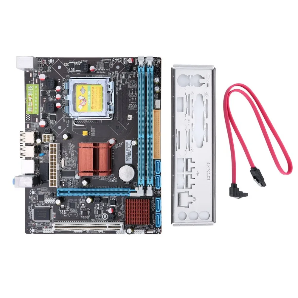 Высокая совместимость P45 компьютер Gigabit Ethernet материнская плата 771/775 двойная DDR3
