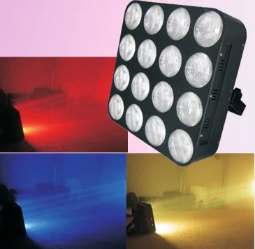 Светодиодная матрица 2 шт./лот 16x30 Вт RGB 3 в 1 или теплый белый монолитный блок