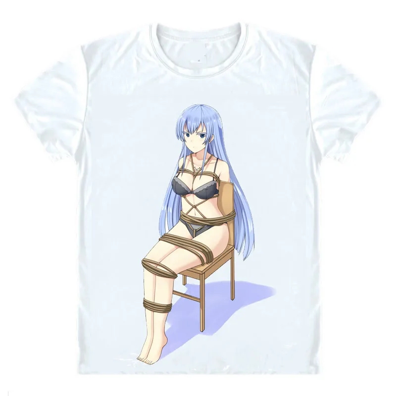 Akame Ga Kill! ga Kiru! Футболки с коротким рукавом Аниме Манга Jaegers Kurome Esdese Esdeath Esudesu