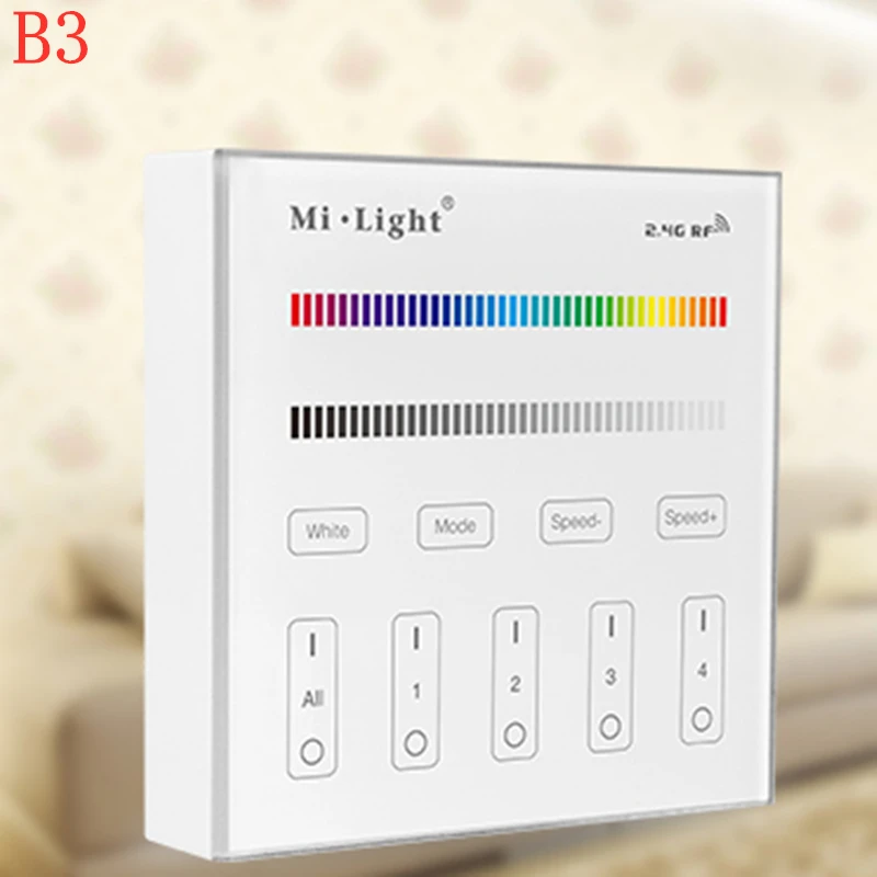 Mi light 2 4 г B1/B2/B3/B4 зоны Яркость тусклый mi нг/RGB/RGBW/CCT сенсорная смарт-панель led диммер