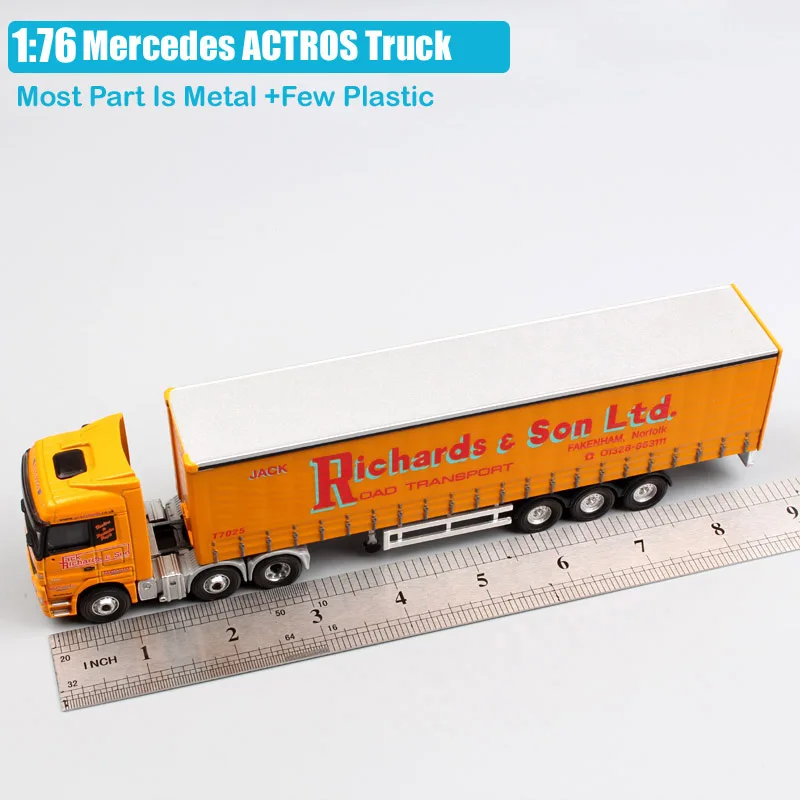 Грузоподъемность 1:76 бренд corgi Actros тяжелая эксплуатация рандомный грузоподъемник