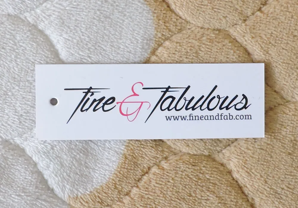 Подвесная бирка для подарков с индивидуальным принтом/подвесная на