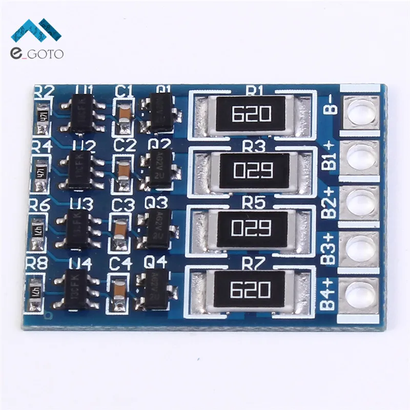 4S 4.2 В DIY 68ma 18650 литиевая Батарея Зарядное устройство защиты совета баланса