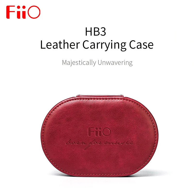Кожаный чехол для переноски Fiio HB3 коробка наушников FIIO HiFi F9 Pro BTR3 CL06 Портативная