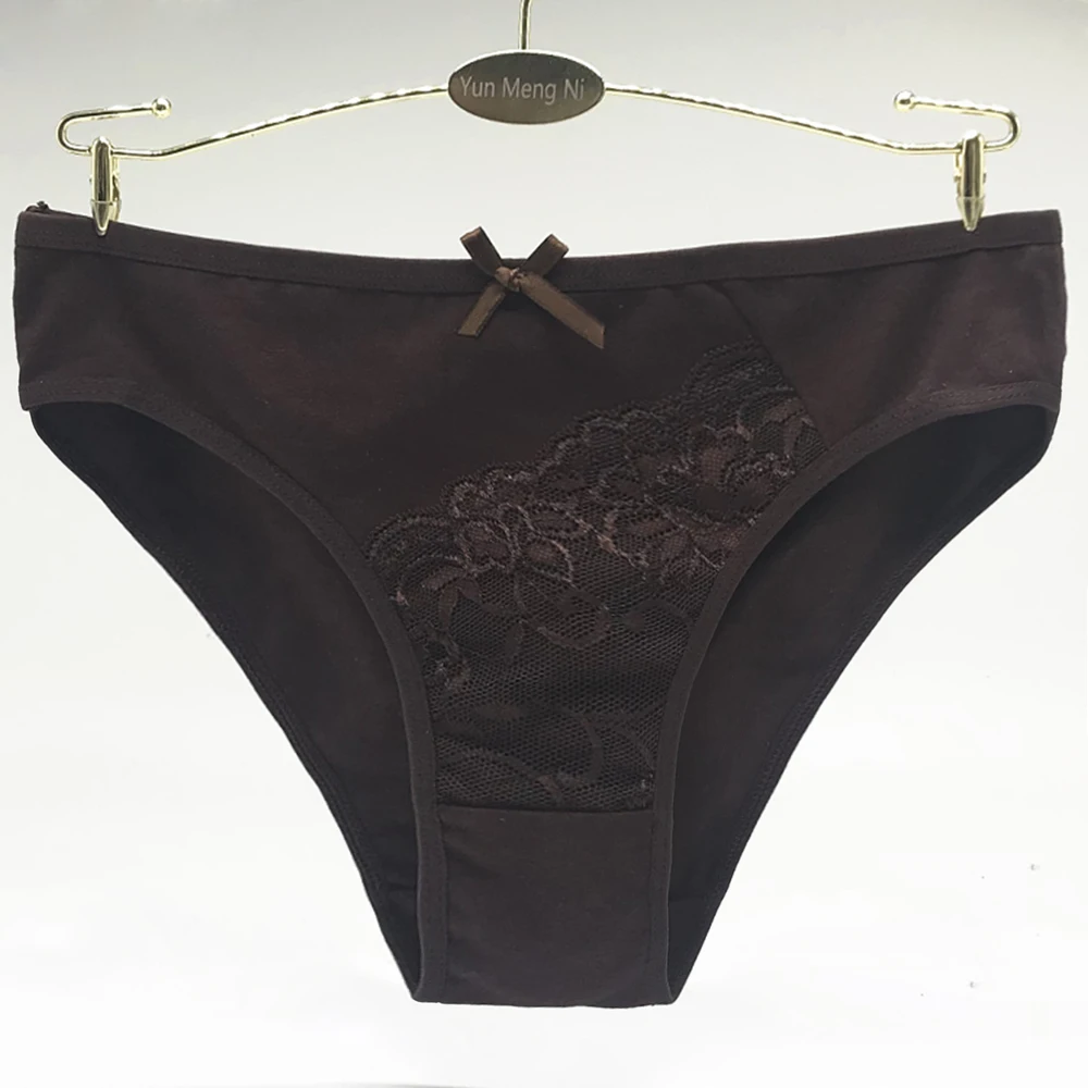 Комплект из 6 хлопковых женских трусов женские короткие трусы нижнее белье для