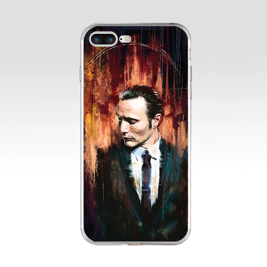 162AQ Hannibal eat the rude Мягкий ТПУ силиконовый чехол для Apple iPhone 6 6s 7 8 plus | Мобильные