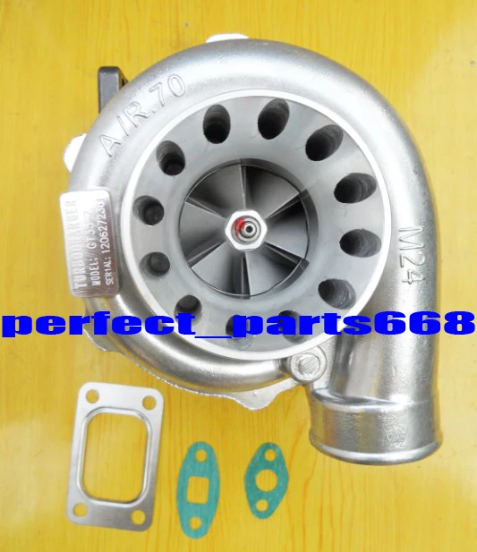 GT35 GT3582 T3 компрессор a/r 0 70 турбина против перенапряжения .63 с масляным охлаждением