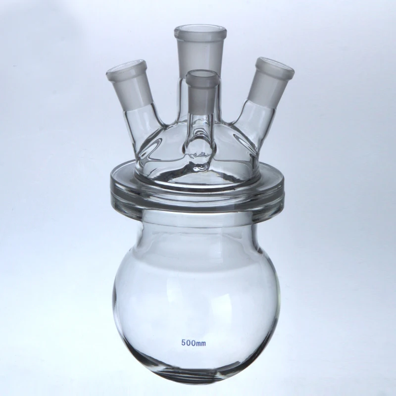 Реакционная колба из тяжелого стекла 250 мл 500 1000 2000 мл|reaction flask|glass flask2000ml flask |