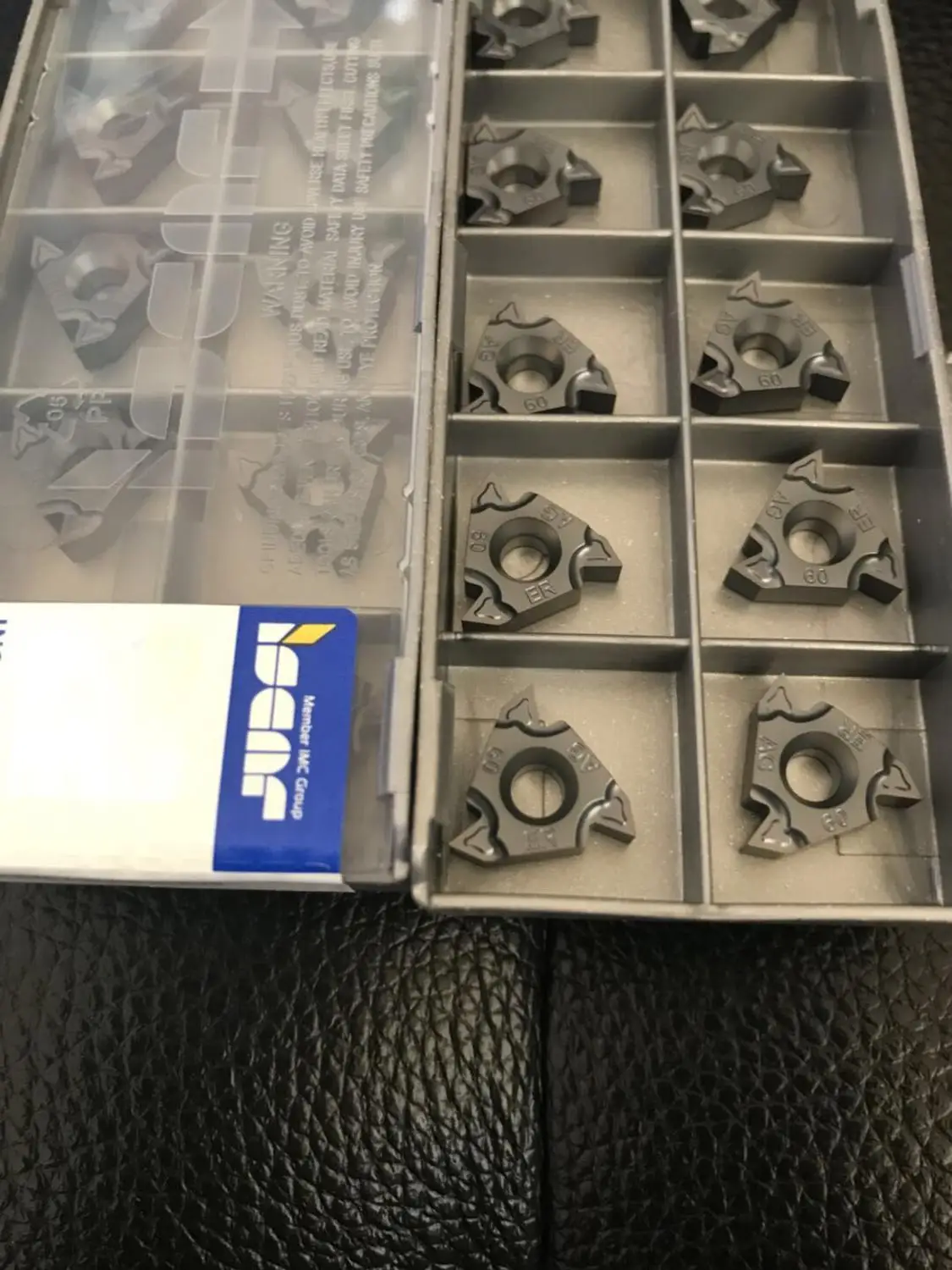 Iscar 16ERM AG60 IC908 ЧПУ 16ERM AG60 AG55 1 1,5 2 2,5 3 IC908 твердосплавные вставки для резьбы токарный станок с ЧПУ