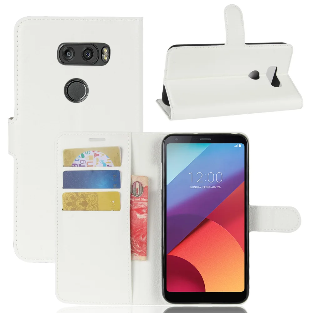 Чехол-портмоне с откидной крышкой из искусственной кожи с подставкой для LG V30 крышка Винтаж чехол для телефона чехол для V30 с отделением для карт
