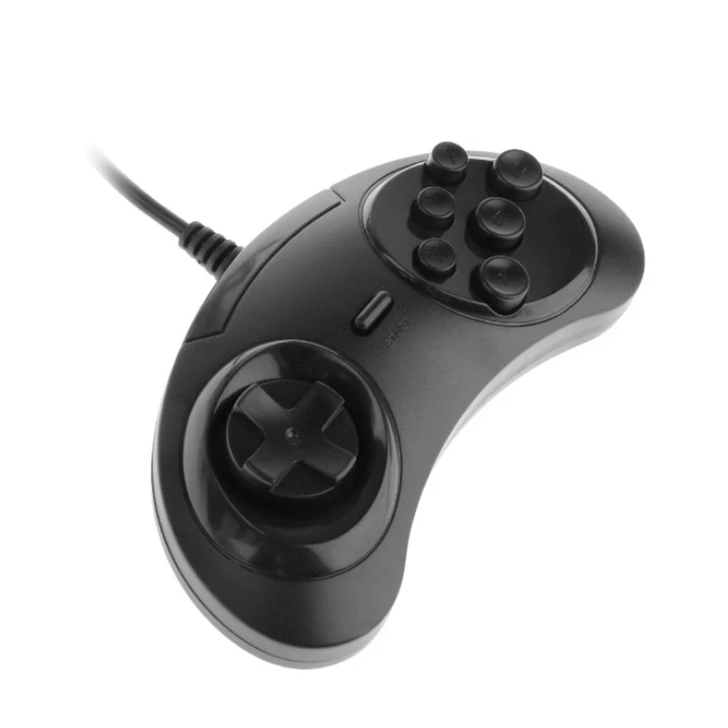 Игровой контроллер SEGA 6 кнопок USB геймпад для ПК MAC Mega Drive 2019 | Электроника