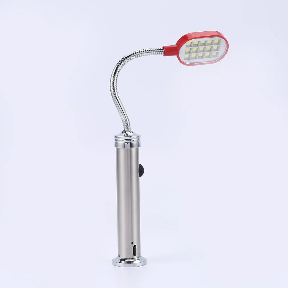 LED магнитное настольное зеркало маленькая настольная лампа USB источник питания