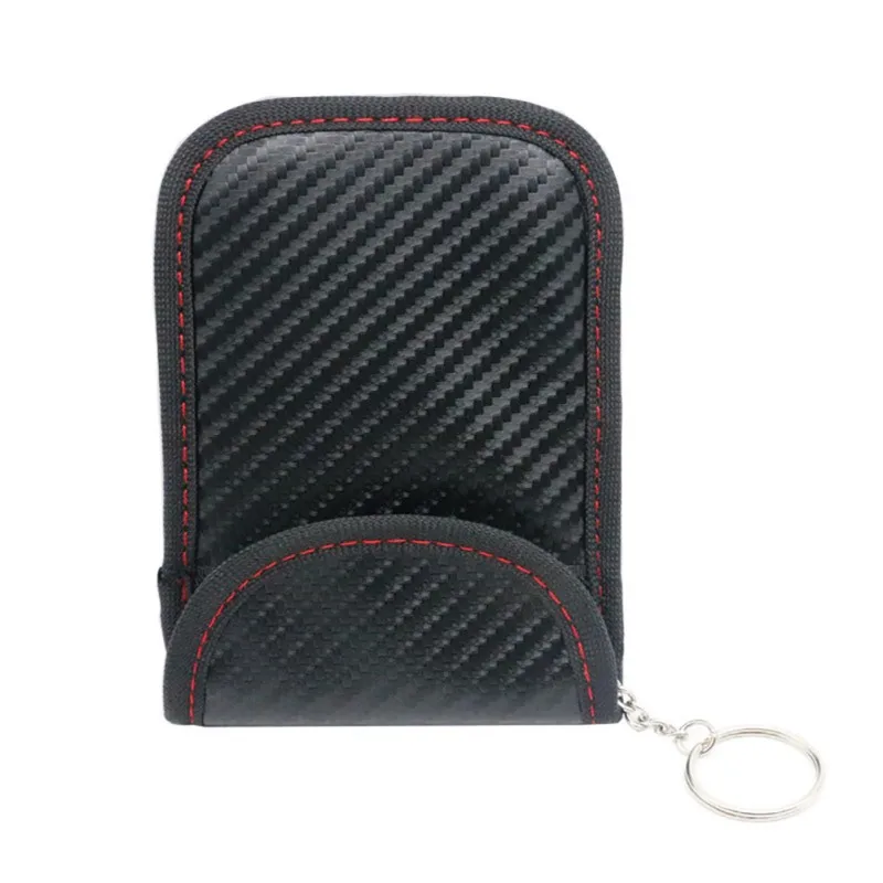 Водонепроницаемая сумка из углеродного волокна Фарадея защитный чехол для ключа