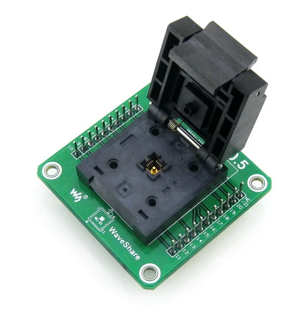 QFN20 MLF20 MLP20 QFN IC тестовая розетка программирующий адаптер Enplas QFN-20BT-0.5-01 0 5 мм шаг |