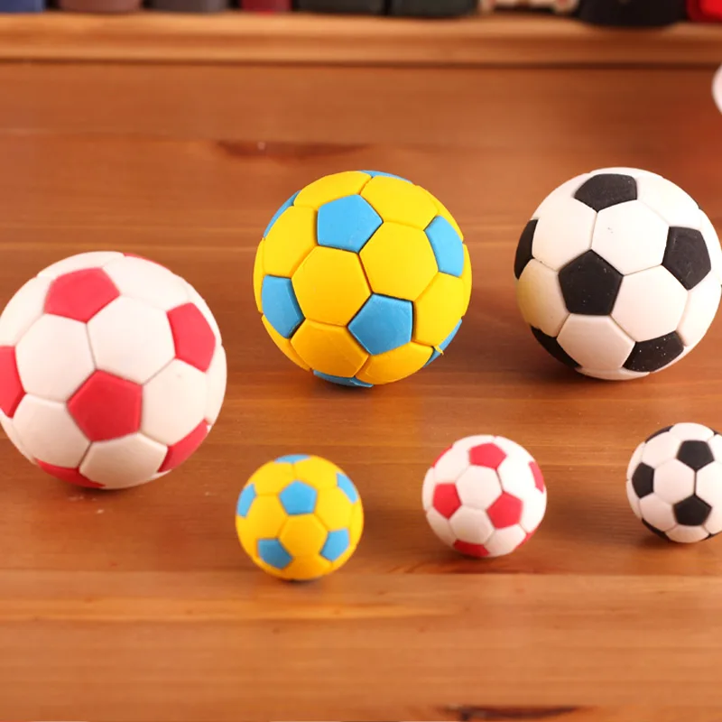 Канцелярские товары ластик с футболом|football erasers|eraser erasersrubber eraser |
