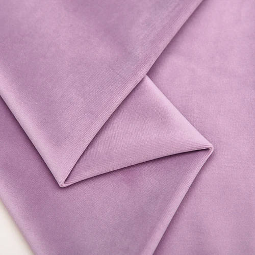 Purple Утолщенная голландская бархатная плюшевая ткань подушка для дивана, ручная работа, Высококачественная велюровая ткань Diy - Цвет: Purple