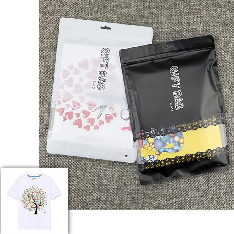 100 шт. белый черный пластиковый шарф нижнее белье носки в подарочной упаковке с